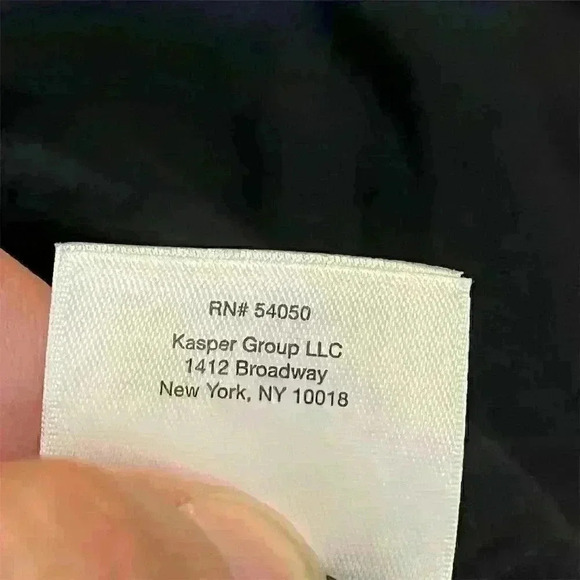 Anne Klein Women's Sleeveless Belted Gauze Midi Dress Blue Size 2 - Picture 7 of 9